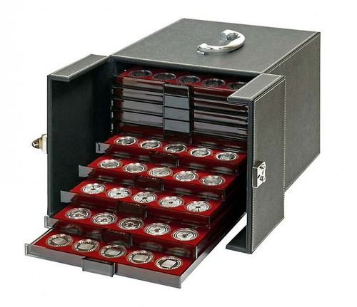 Coin box carrying case nera - case, mb