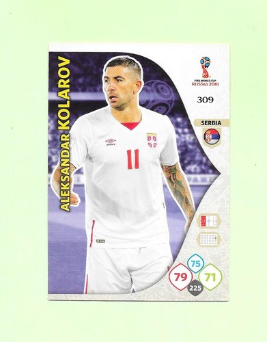 Carte adrenalyn russie 2018 - carte,