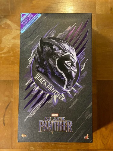 Figurine marvel black panther - black,
