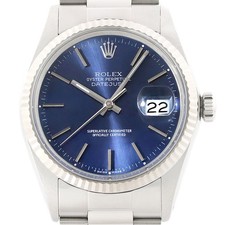 Rolex Datejust Cadran Bleu