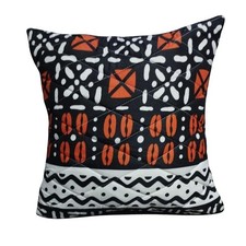 Housses de Coussins matelassées aux motifs africains