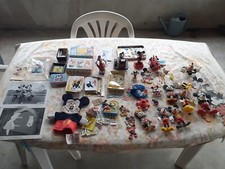 LOT D OBJETS ANCIENS WALT DISNEY- MICKEY MINNIE