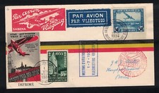 LETTRE AVION BELGIQUE 1935