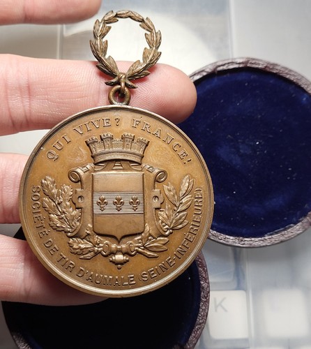 Médaille société de - 1,