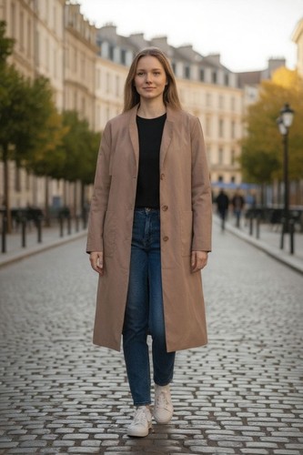 Trench femme manteau - , court