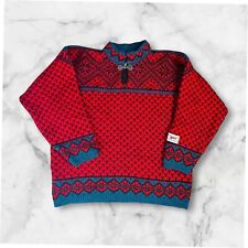 Pull Dale Of Norway à Motifs Crochets Vintage - Pure Laine - XS