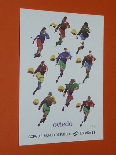 Football carte 1981 affiche - carte,