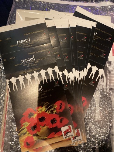 Promo billet concert - , de