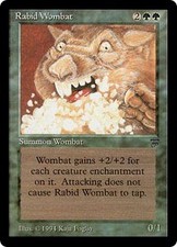Magic MTG - Rabid Wombat - Legends - EXC - EN
