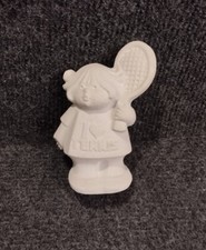 Statuette "Jeune Enfant , I love Tennis "  MARBELL by stone art belgium
