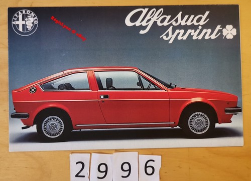 Alfa romeo alfasud sprint - alfasud,