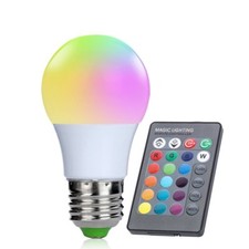 Ampoule Led Rgb 3W E27 Avec