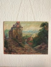 Peinture à l'huile d'un