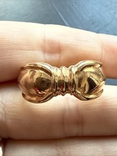 Ancienne Bague Plaquer Or 18k