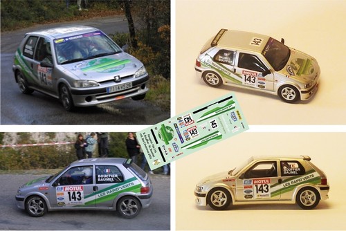 Decals peugeot 106 s16 - decals,