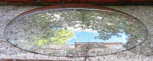Verre bombe ovale époque - ovale,