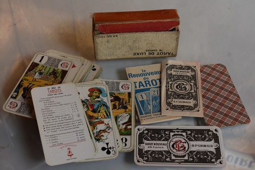 Ancien jeu tarot b - de, b.p