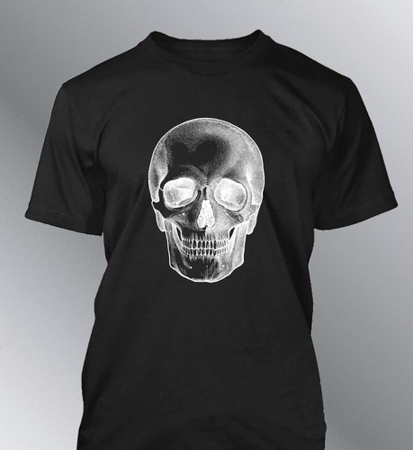 Tee shirt homme tête mort - shirt,