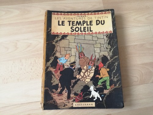 Tintin temple du soleil - tintin, le