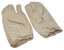 Paire de sur gants/moufles blanches hiver GB WW2 anglais US américain Ardennes