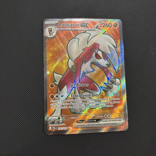 Carte pokémon lougaroc fa - pokémon,