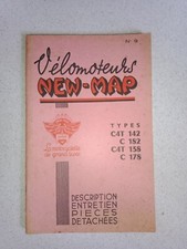 Manuel d'entretien moto New-Map des années 50