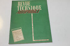 RTA. REVUE TECHNIQUE