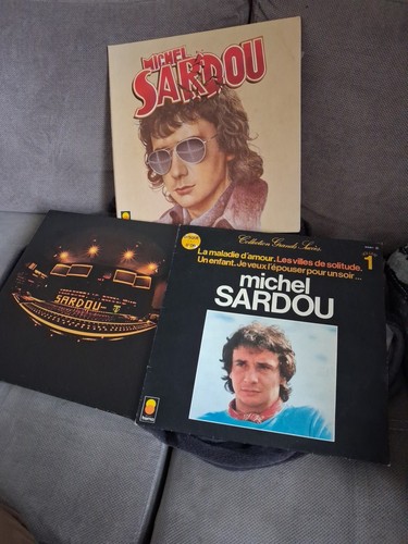 Lot vinyles 33t michel - lot,