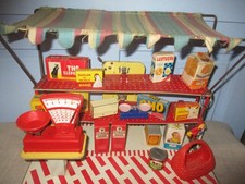 JOUET ANCIEN BELLE ÉPICERIE  GARNIE / ECLAIRAGE FONCTIONNE