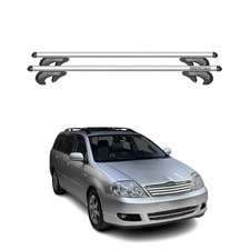 Barres de toit pour Toyota Corolla Fielder 2004-2009 Gris Auto 90kg 2x