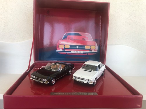 Coffret peugeot 504 - peugeot, 1/43