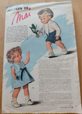 2 PATRONS POUPEE MODES ET