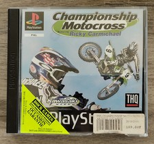 Playstation 1 PS1 - Championship Motocross Ricky Carmichael complet
