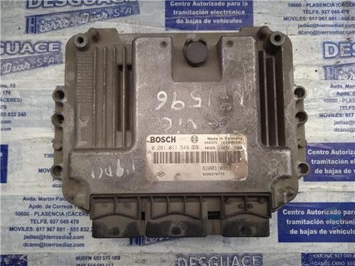 0281011549 boîtier moteur uce