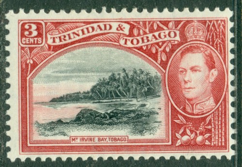 Trinidad tobago 1938 king - &,