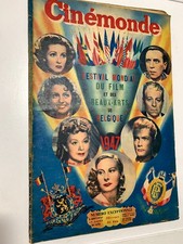 CINEMONDE du 3/06/1947; Festival mondial du film et des beaux arts de Belgique