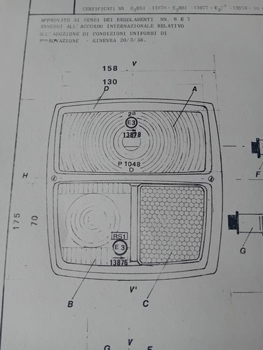 Carte homologation originale - d'homologation,