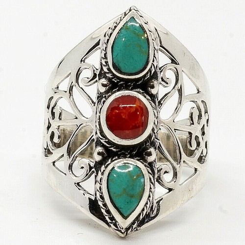 Corail turquoise pierre - corail,