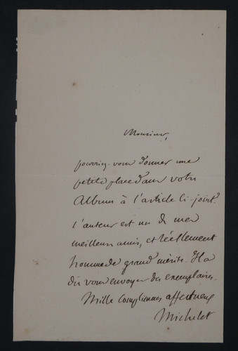 Jules michelet historien - historien,