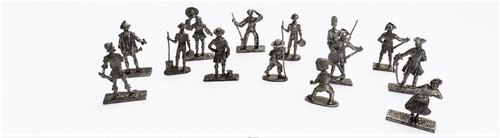 Vintage tweco pewter figurines - tweco,
