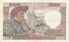 France 50 Francs Jacques Coeur