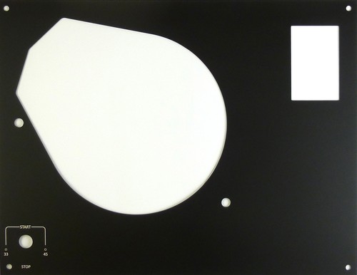 Plateau face pour thorens - plateau,