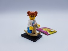 LEGO FIGURINE LA CAVALIERE DE CHEVAL À BASCULE SERIE 24 REF 71037 *COMME NEUF*