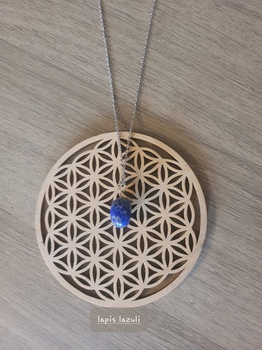 Pendentif lapis lazuli avec - lapis-lazuli,