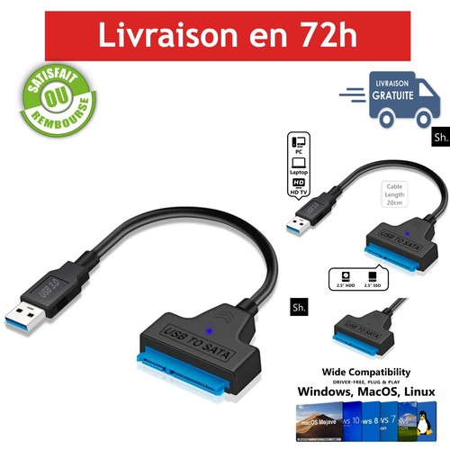 Adaptateur sata vers usb 0 - adaptateur, 3.0