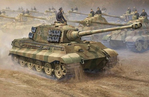 German king tiger 1 - german, 2