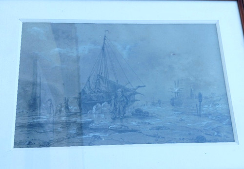 Dessin ancien marine ecole - marine,