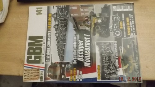 Revue gbm guerre bindés - revue,