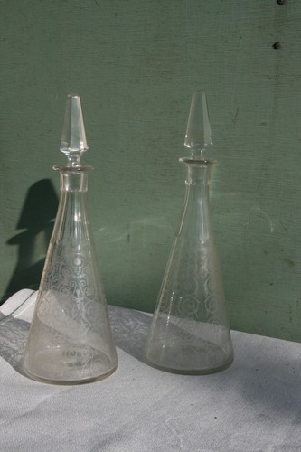 Lot carafes anciennes en - lot, 2