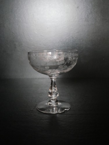 Coupe champagne cristal - 1,
